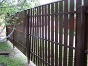 Заборы всех типов металлоштакетник и мет аллопрофиль